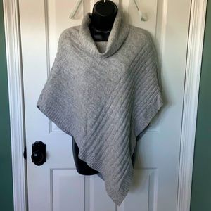 Gray Chico’s Sweater Poncho